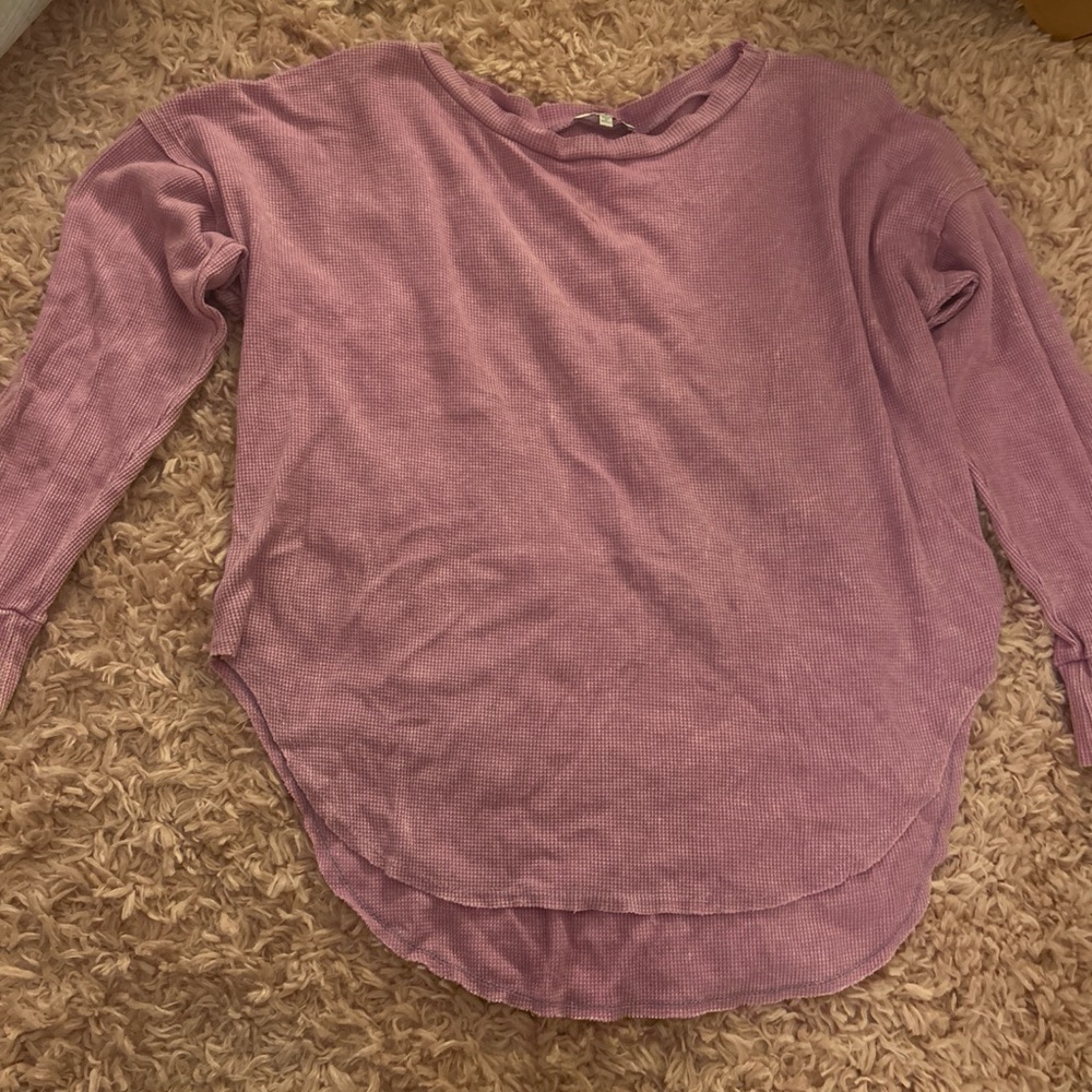 Fashion Nova Mauve Long Sleeve Top